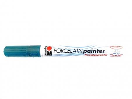 Porcelain Painter petrol met. 792, metallic 1-2 mm, hochglänzend 