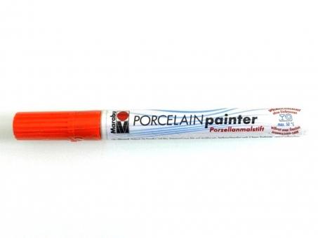 Porcelain Painter orange 225, 3-4 mm, hochglänzend 