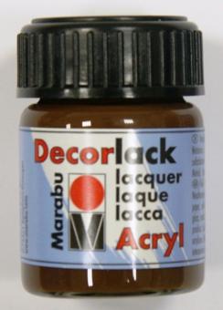 Decorlack dunkelbraun 045, 15 ml 