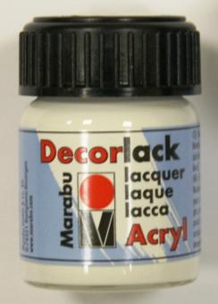 Decorlack weiß 070, 15 ml 