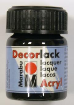 Decorlack schwarz 073, 15 ml 