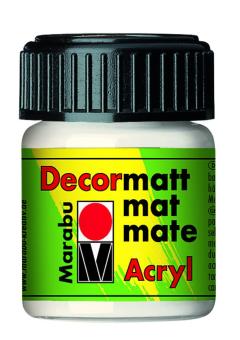 Decormatt Weiß 15 ml 