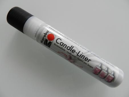 Candle Liner Glittersilber 25ml 