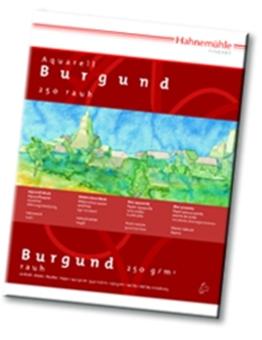 Aquarellblock Burgund 24x32cm 20 Blatt, 250g/m², matte Oberfläche 