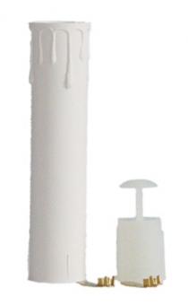 Plasteschaft für 14 mm,LT E10 weiß komplett 
