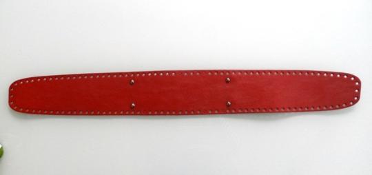 Hoooked Taschenboden Easybag mit Seite, 85 cm groß, Farbe Cherry 