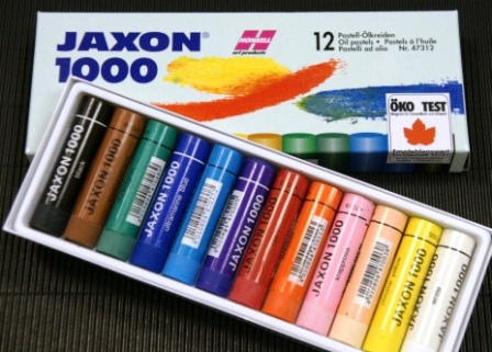 Jaxon1000 Ölpastellkreiden 12 er Pack 18mm 