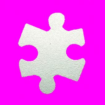 Motivlocher L, Puzzle 3,8cm 