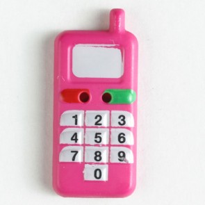 Kinderknopf, Größe 28mm, Handy pink Color 22 