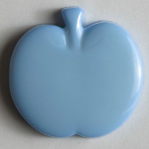 Kinderknopf, 14mm,Apfel blau Color 16 