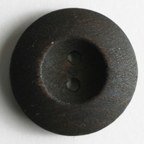 Holzknopf, 23mm, braun Color 15 