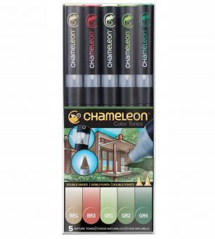 Chameleon 5er Stifte-Set Nature Colors 