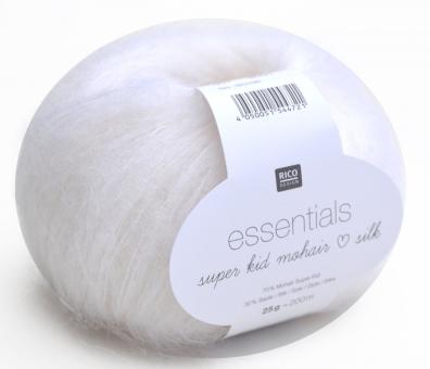 Essentials Super Kit Mohair Silk, weiss 