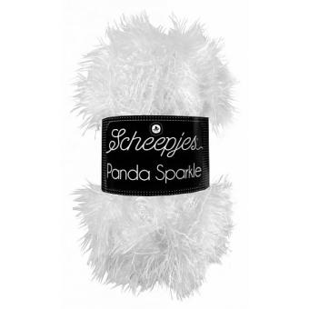 Scheepjes Panda Sparkle, Opal Farbe 355     weiß 