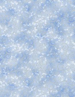 Baumwollstoff Frost-Ice, Glitter 112cm 