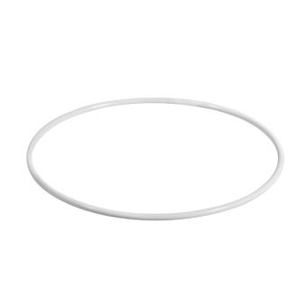 Rayher Metallringe, beschichtet, weiß, 10cm ø 