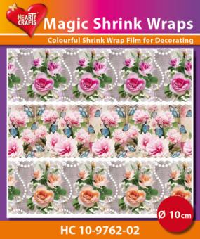 Magic Schrumpfbanderole Romantic 10 cm Durchmesser 