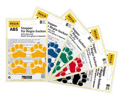 ABS Stopper für REGIA Socken 8 Stück farbig sortiert 
