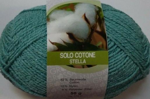 Meilenweit Solo Cotone Stella türkis  Lana Grossa , Farbe 3610 