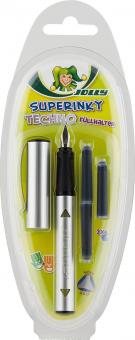 JOLLY Superinky Techno + 3 Tinten- patronen blau 