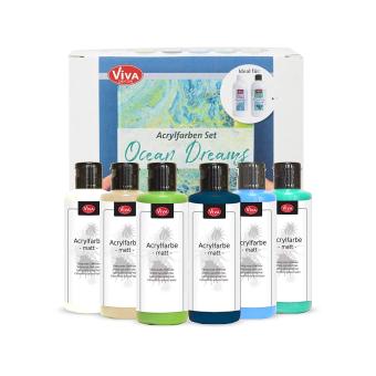 Acrylfarben-Sortierung Ocean Dreams 6x82ml 