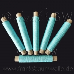 Frank's Baumwollgarn -pastell türkis NeB 30/3 