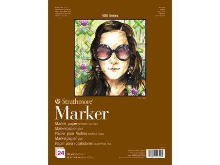 Strathmore Marker Papier, 35,6 x 27, 112 Blatt,  118g/m² 