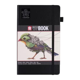 Sakura Sketch Book Note, Weiß 13x21cm, 140g/m², 80 Blatt 