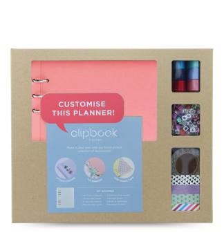 A5 Creative Kit Clipbook Rose 