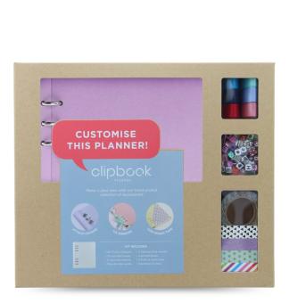 A5 Creative Kit Clipbook Orchid 