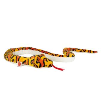 Schlange gelb-orange gemustert 175cm 