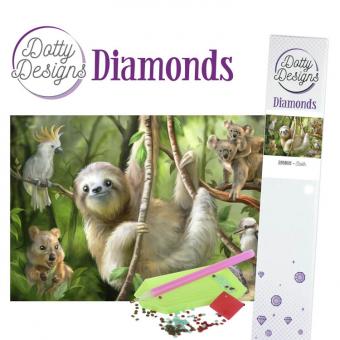 Dotty Designs Diamonds, Sloth 29,7x42cm 