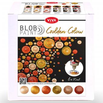 Blob Paint Farbset Golden Glow 6 x 90ml 
