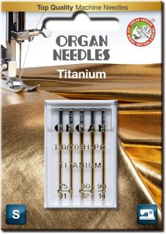 Organ Nähmaschinennadeln Titanium UNIVERSAL 130/705H-PD 