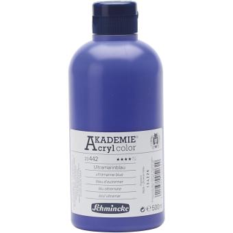 Akademie Acryl, Ultramarinblau 500ml 