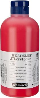 Akademie Acryl, Zinnoberrot 500ml 