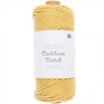 Creative Cotton Cord Skinny, camel  55m, D: 3mm, Farbe 010 