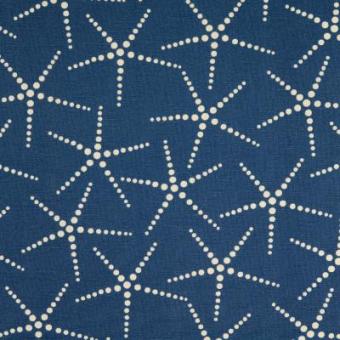 Baumwollcanvas Stars / blau 