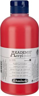 Akademie Acryl, Kadmiumrotton 500ml 