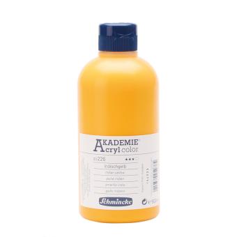 Akademie Acryl, Indisch Gelb 500ml 