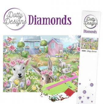 Diamonds Baby Animals  29,7 x 42 cm. 