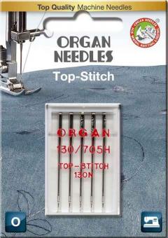 Organ Nähmaschinennadeln, Top Stitch a5 130/705H 130 
