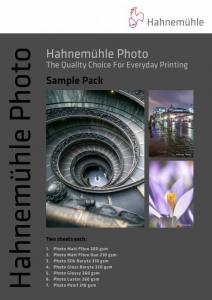 Hahnemühle Photo Sample Pack, A4 7 Qualitäten, 14 Blatt 