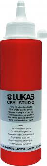 Lukas Acrylfarbe Kadmiumrot hell Cryl Studio, 250ml 
