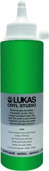 Lukas Acrylfarbe Chromoxydgrün feurig(Phthalo), Cryl Studio, 250ml 