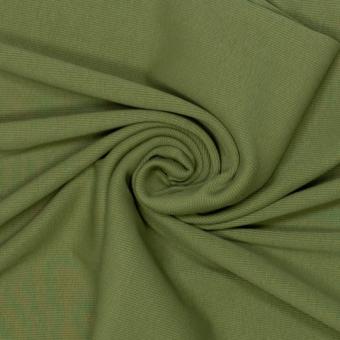Knit co/ly 2x2 rib collar irish green FM21 