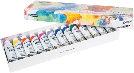 College Acryl Karton Set 13x35 ml 