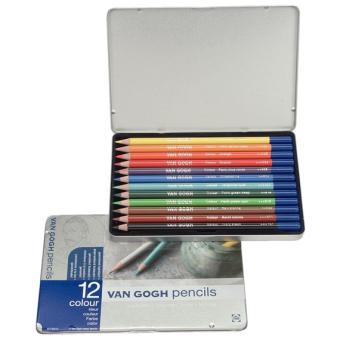 Van Gogh Buntstift Set Metallbox 12 Farben 