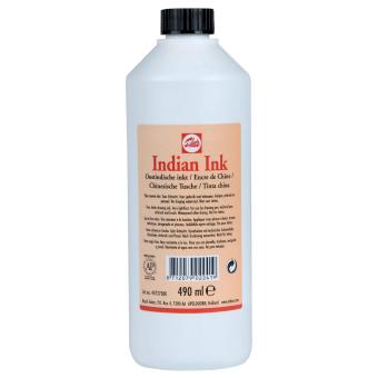 Chinesische Tusche Schwarz 490ml 
