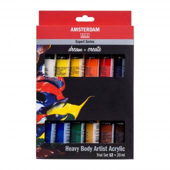 Amsterdam Expert Series Acrylfarbe Probierset, 12x20ml 